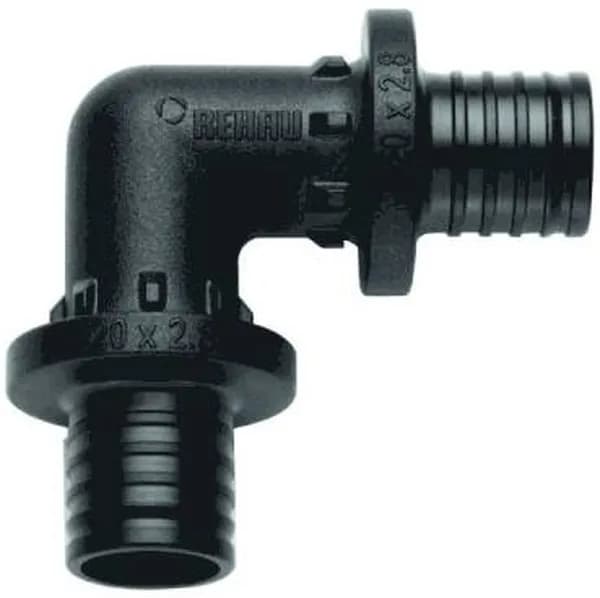 Угольник для PE-X труб аксиальный PPSU Дн 16х90гр RAUTITAN PX Rehau